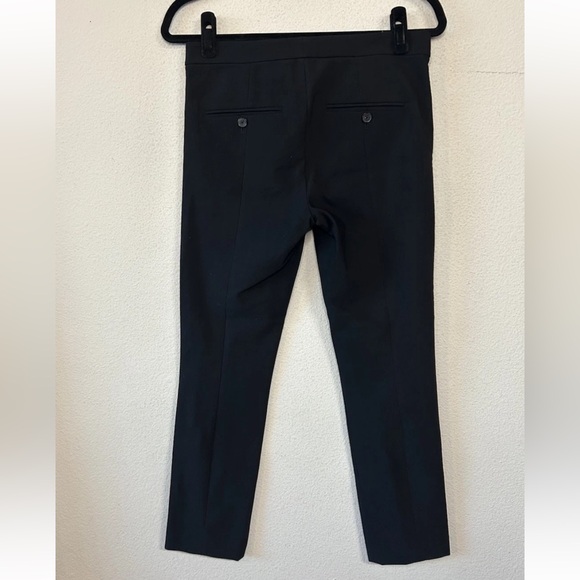 Vince Women’s Black Slim Ankle Pants Size 2 Stretch Cotton Blend Workwear - Picture 9 of 16
